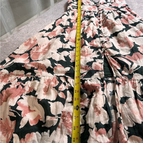 Abercrombie & Fitch Floral Maxi Dress in Pink and Green - Picture 7 of 10